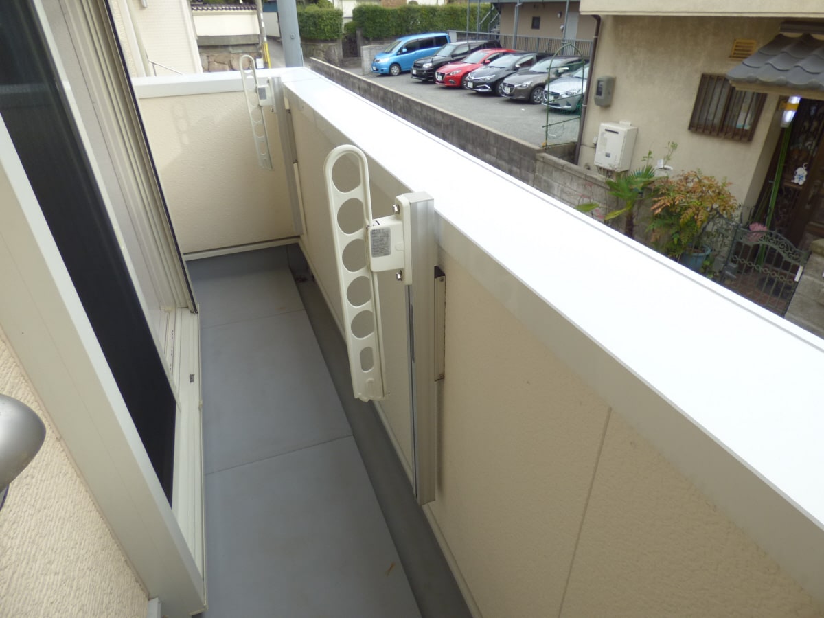 南東向きバルコニーで日当たり良好 サニー離宮前