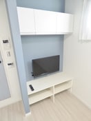 壁掛けテレビ付 エヌエムサンカンテキャトフＢ棟