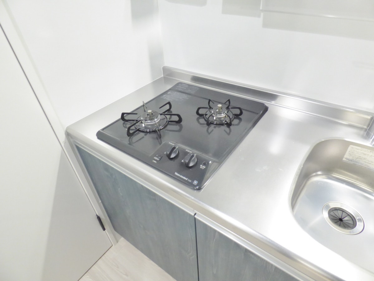 ２口ガスコンロ エヌエムサンカンテキャトフＣ棟