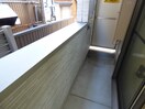 南東向きバルコニーで日当たり良好 ＨＣフラッツ月見山Ⅰ
