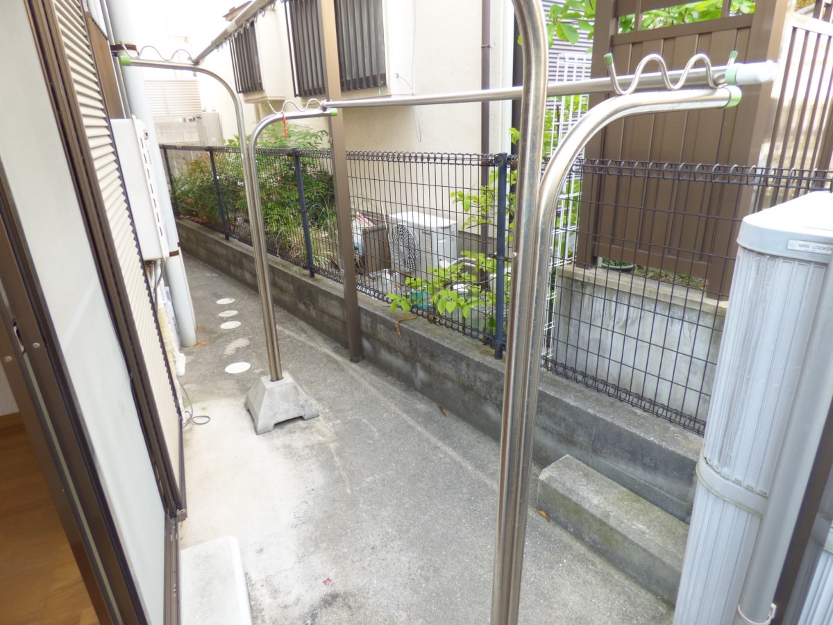 物干し場 須磨寺ハイム