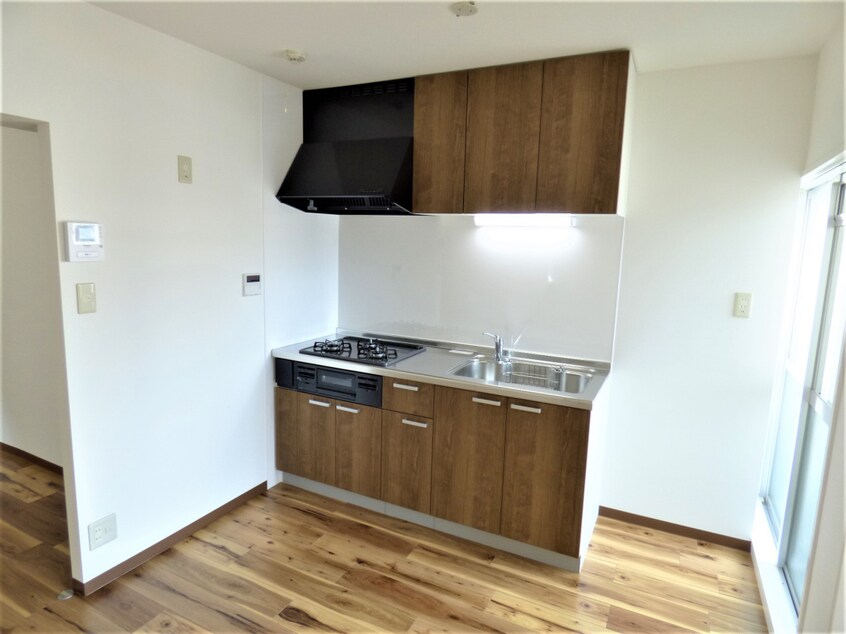 ３口ガスシステムキッチン 桂尾山サンハイツ