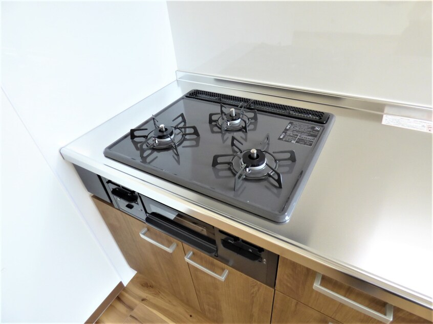 ３口ガスコンロ 桂尾山サンハイツ