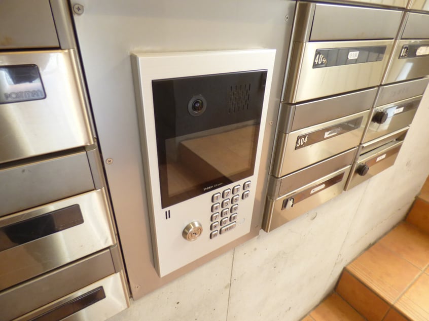 安心のオートロック完備 ラヴィール須磨