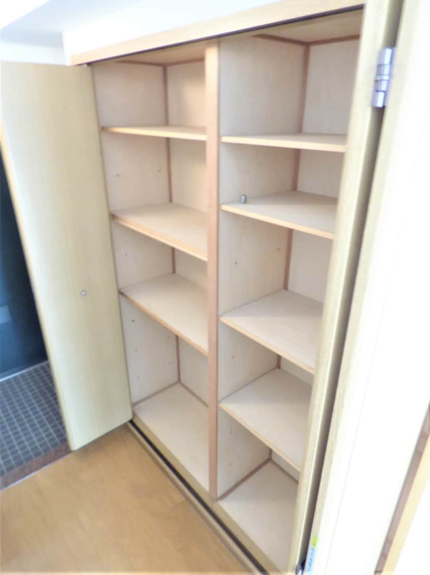広々とした玄関収納 ラヴィール須磨