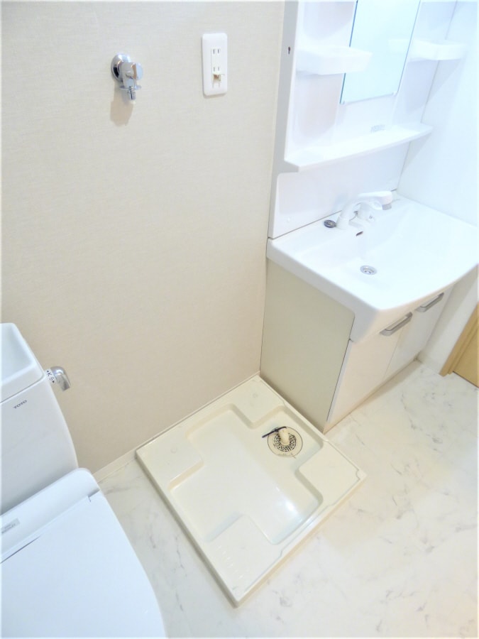 室内洗濯機置場 ワコーレヴィータ神戸須磨浦通