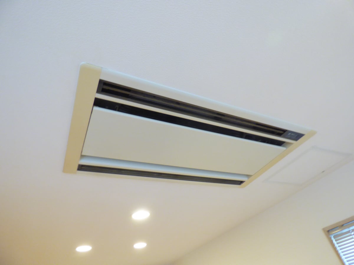 １階のビルトインエアコン Ｙ’ｓ　Ｔｅｒｒａｃｅ　Ｈｏｕｓｅ