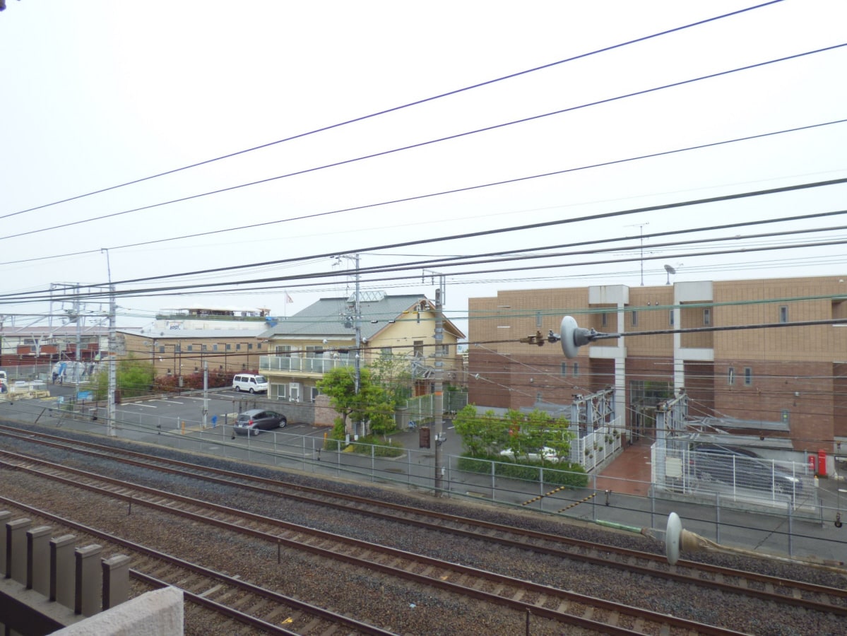 須磨の海が少し見えます 須磨シーサイドハイツ