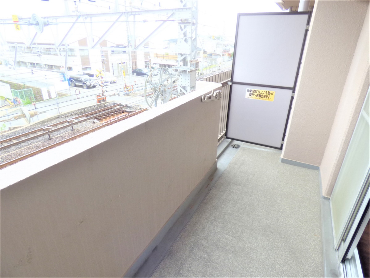 南向きバルコニーで日当たり良好 須磨シーサイドハイツ