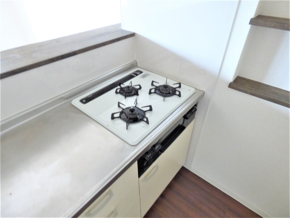 ３口ガスコンロ 須磨シーサイドハイツ