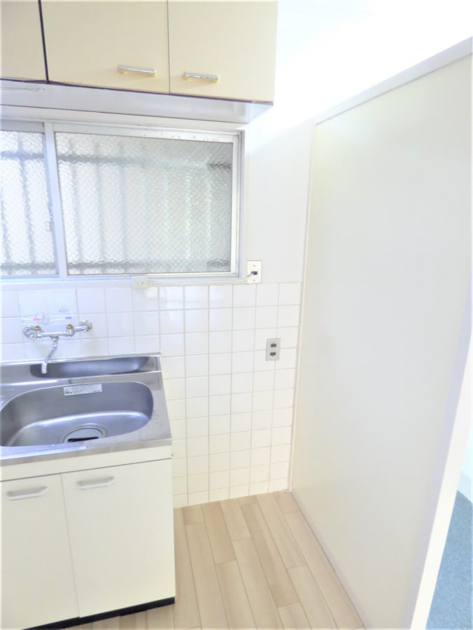 冷蔵庫置場 大幸ハイツ