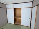 壁一面ある広々とした押入 須磨一ノ谷グリーンハイツＨ棟