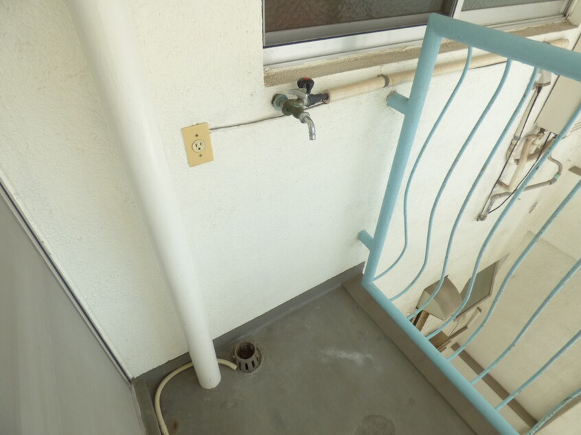 洗濯機置場 コーポ衣掛