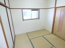 落ち着きのある和室 コーポ衣掛