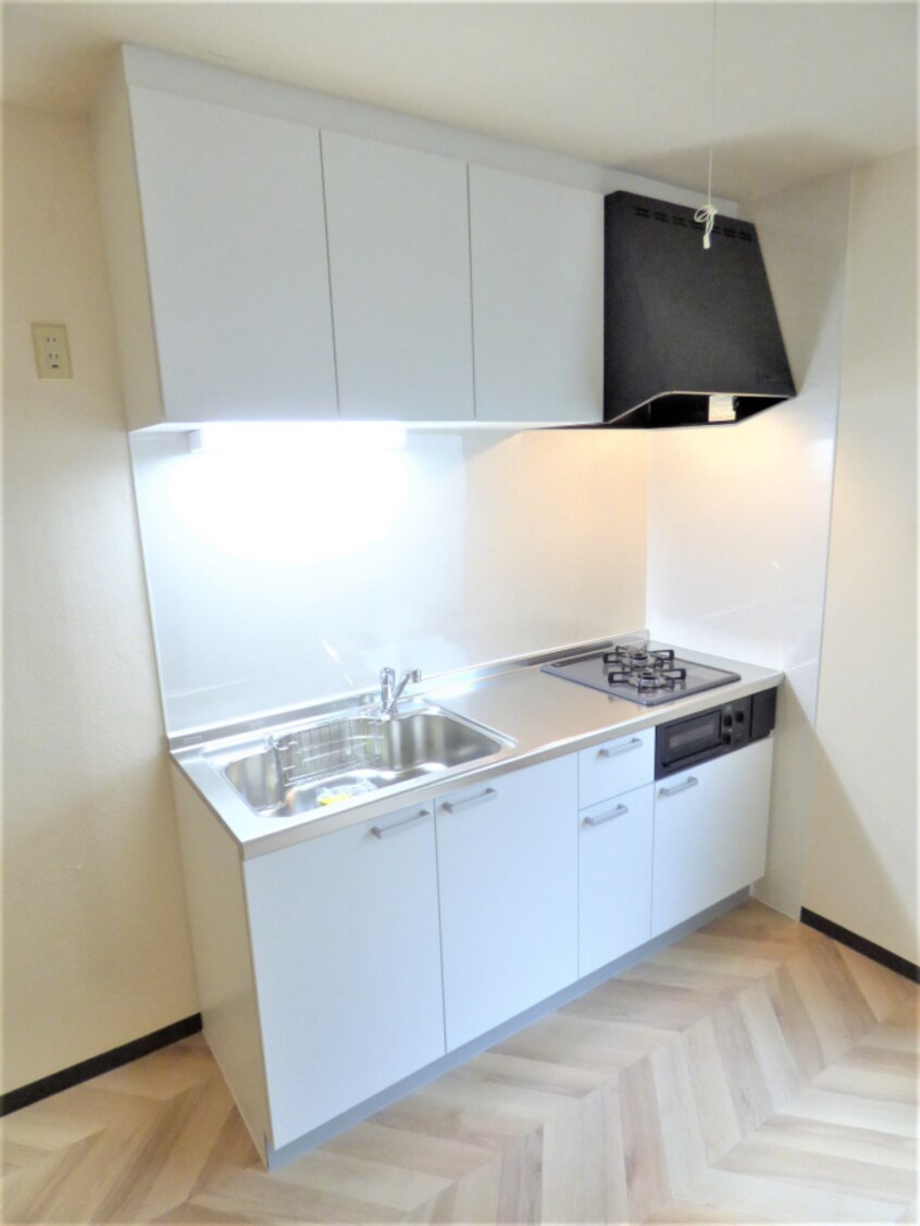 ２口ガスシステムキッチン ルミネＢ棟