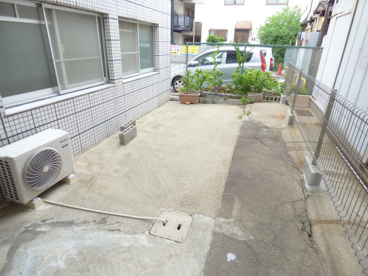広々としたテラス コースト須磨浦