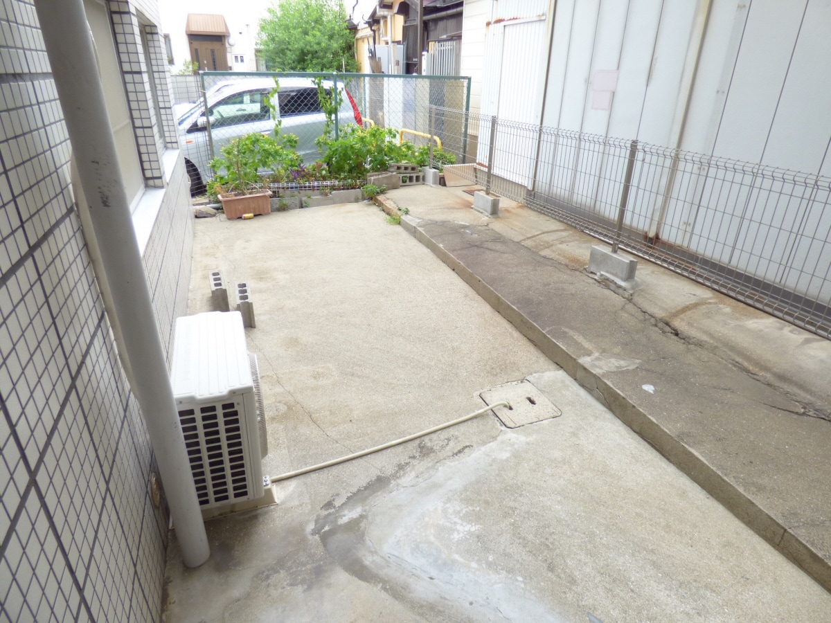 広々としたテラス コースト須磨浦