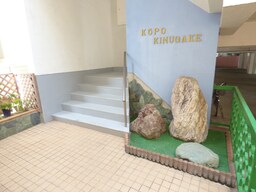 キレイなエントランス