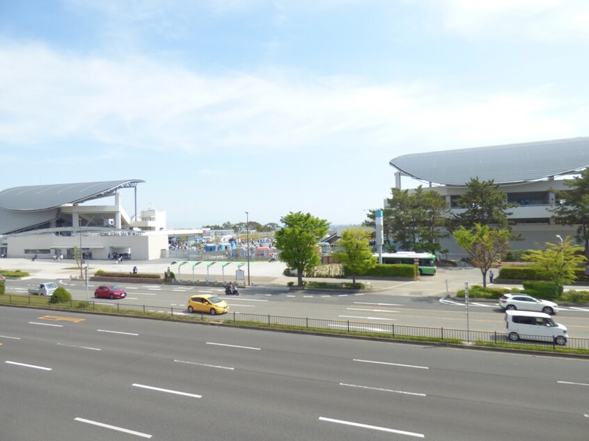 南向きバルコニーで須磨シーワールド一望 クレアドル須磨Ⅱ