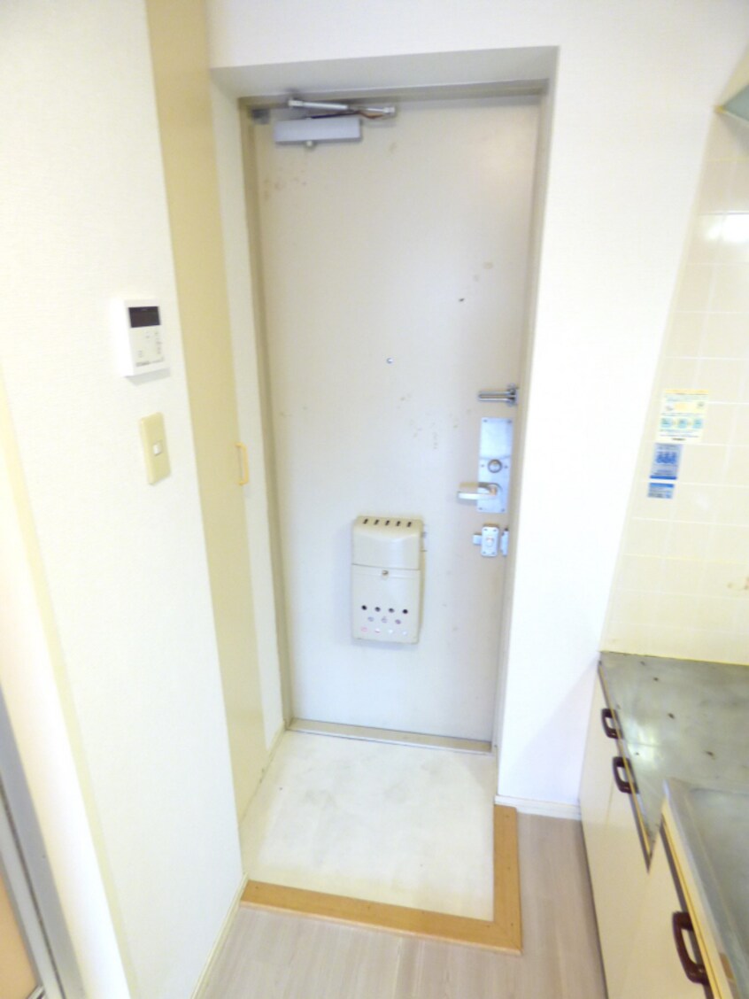玄関ダブルロック ウィンダム妙法寺壱番館