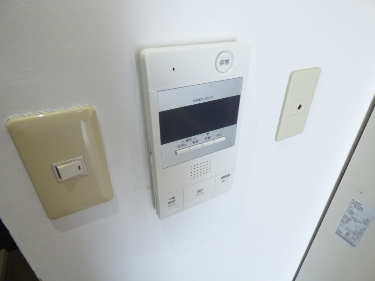オートロック連動インターホン ハビテ八本松
