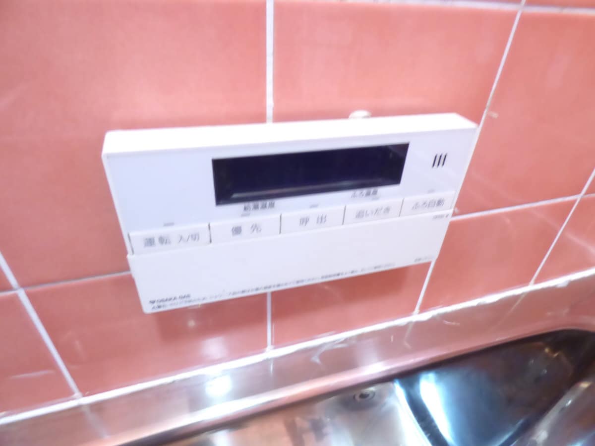浴室リモコン 須磨本町２丁目貸家