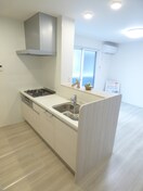 ３口ガスカウンターシステムキッチン サンパティーク東町