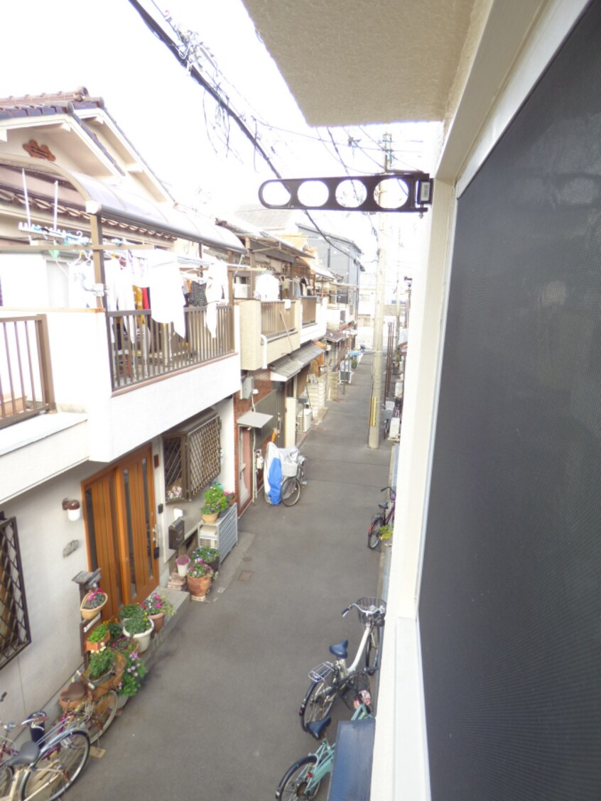 物干し場 白川ハイツ