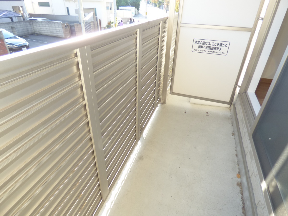 南向きバルコニーで日当たり良好 ヴューテラス須磨