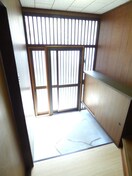 広々とした玄関 東垂水３丁目貸家