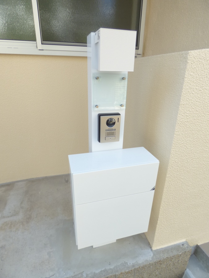 暗証ロック付ポスト新設 離宮前町１丁目貸家