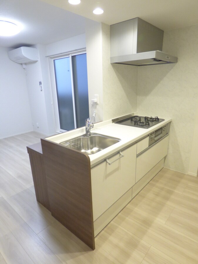 ３口ガスカウンターシステムキッチン ＬａＭａｉｓｏｎ大田町