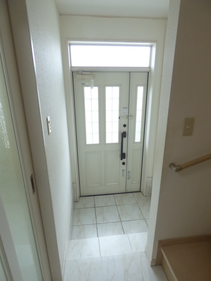 玄関ダブルロック 行幸町２丁目貸家