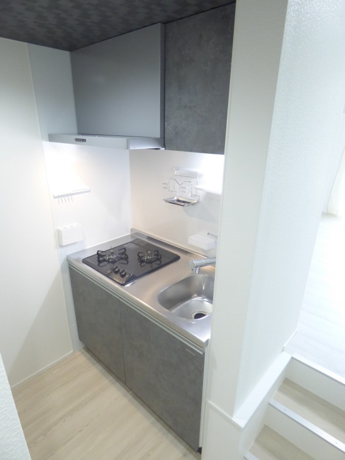 マグピタボード付２口ガスキッチン あんしん＋明神町