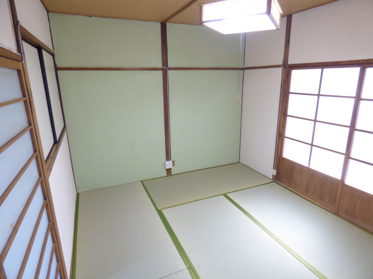 グリーンの壁がオシャレなです 北町３丁目テラスハウス