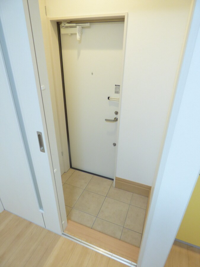 玄関ダブルロック クレアメゾン須磨養老町