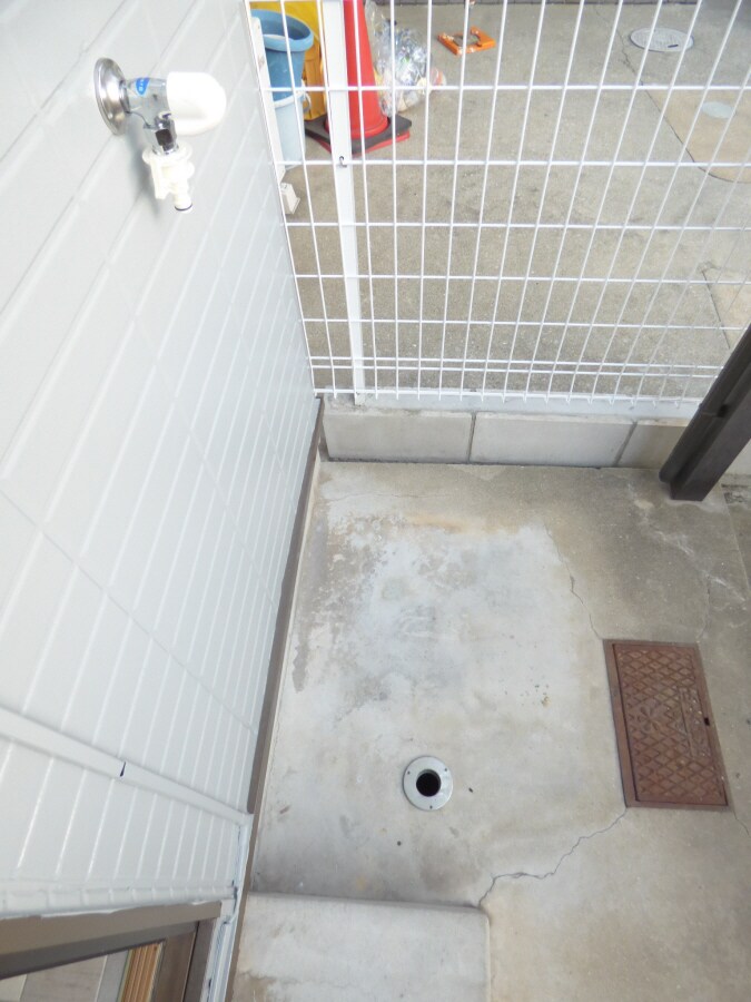 洗濯機置場 磯馴町４丁目貸家