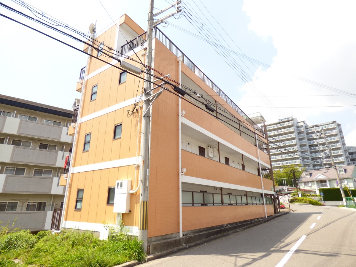 レンガ調のオシャレなマンション